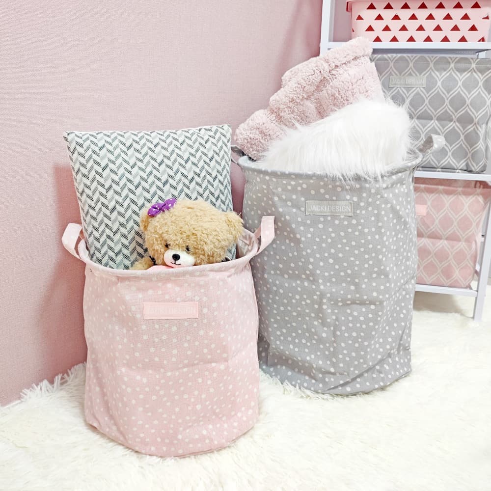 Conjunto de Cesto para Roupa M e G - Jacki Design