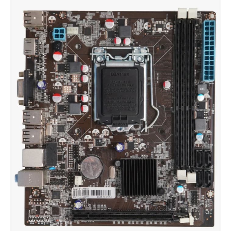 PLACA MÃE H61 BPC Lga 1155 10/100/1000