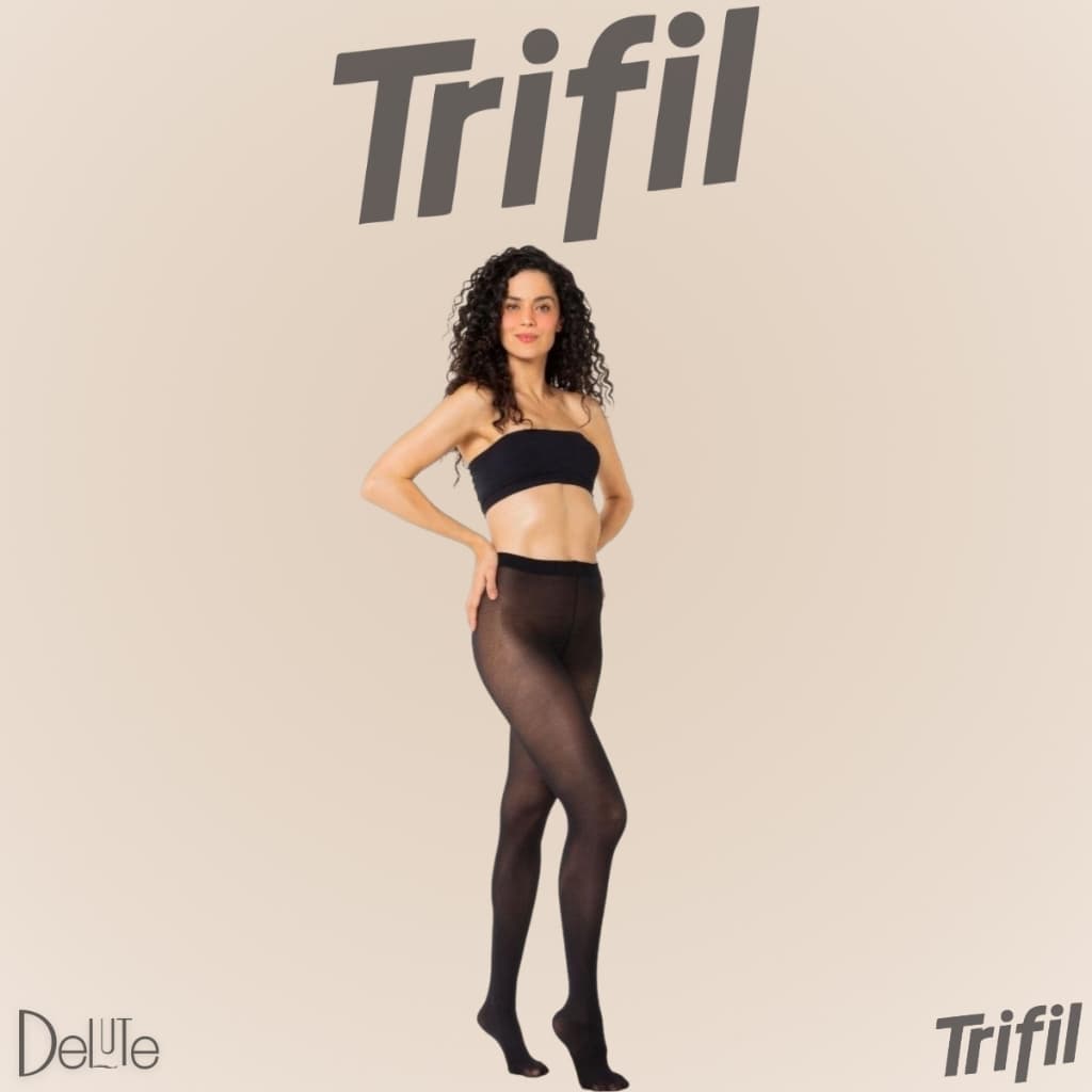 Meia Calca Trifil Fio 40 Opaca Grossa Adulto Feminina Classica Resistente e Duravel em Poliamida