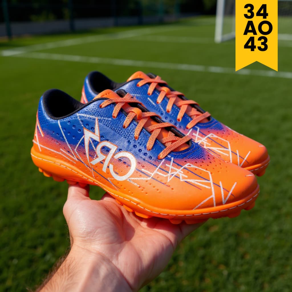 Chuteira Masculina Society Futsal CRZ Adulto Infantil Costurada Resistente Super Leve Envio 24h