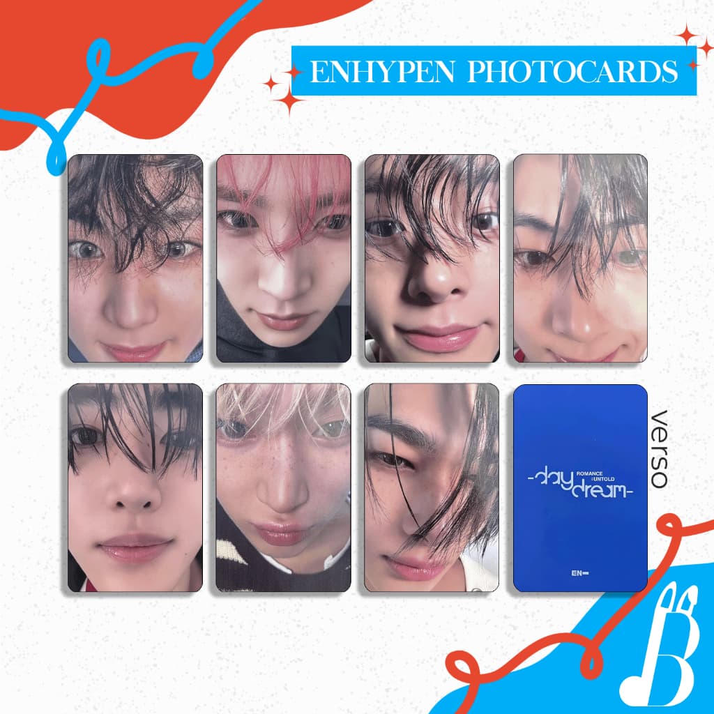 KIT PHOTOCARDS - ENHYPEN - PAOZINHOS / ROMANCE UNTOLD DAYDREAM