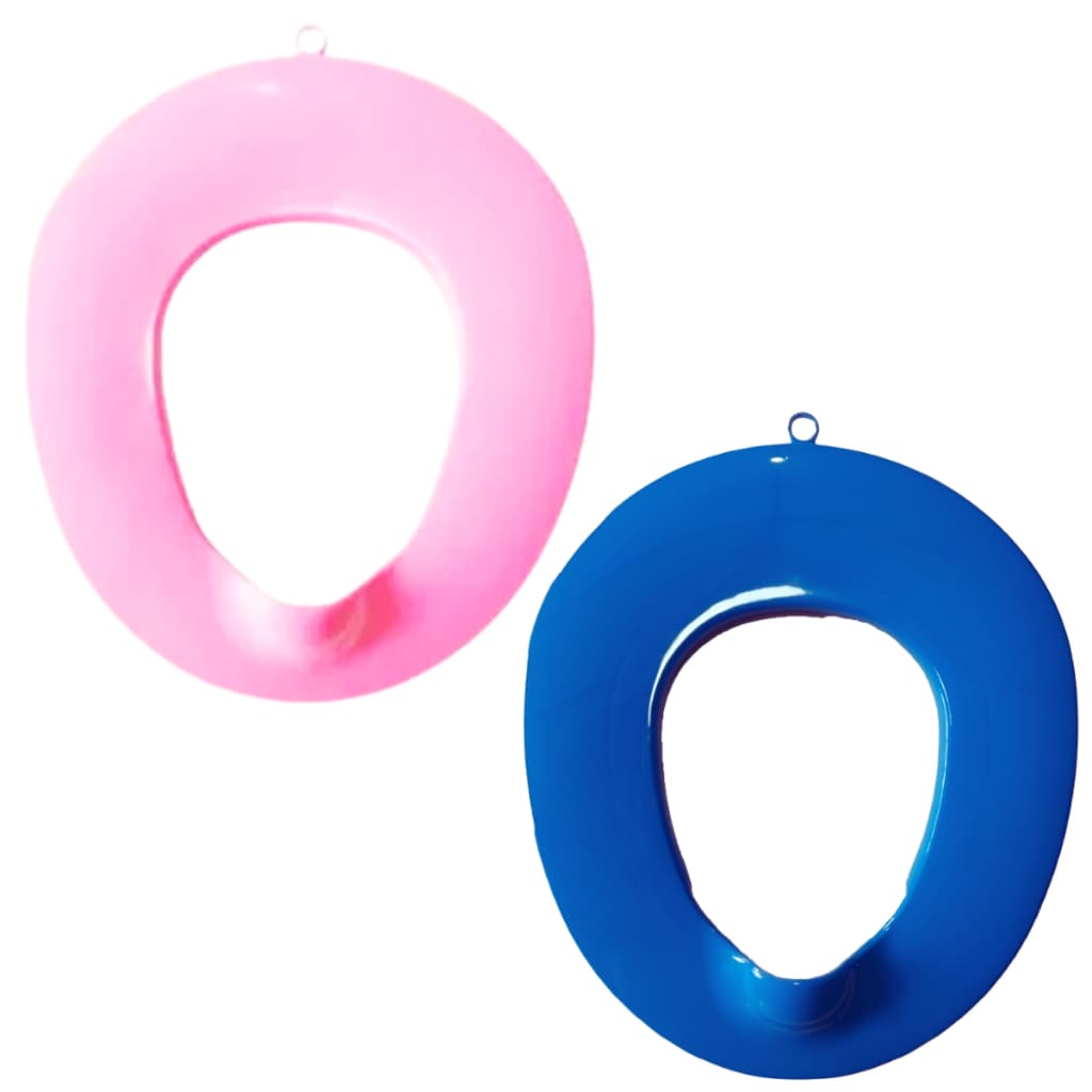 Assento Redutor Infantil para Vaso Sanitário - Adaptador de banheiro p/Desfralde Infantil Rosa, Azul