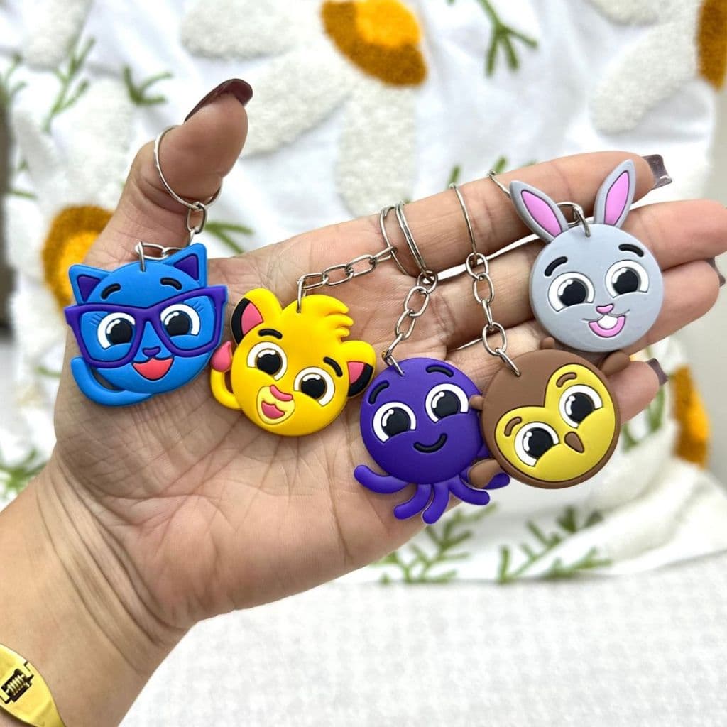 Chaveiros Bolo Fofo Lembrancinhas Festa Aniversário Kit 10/50