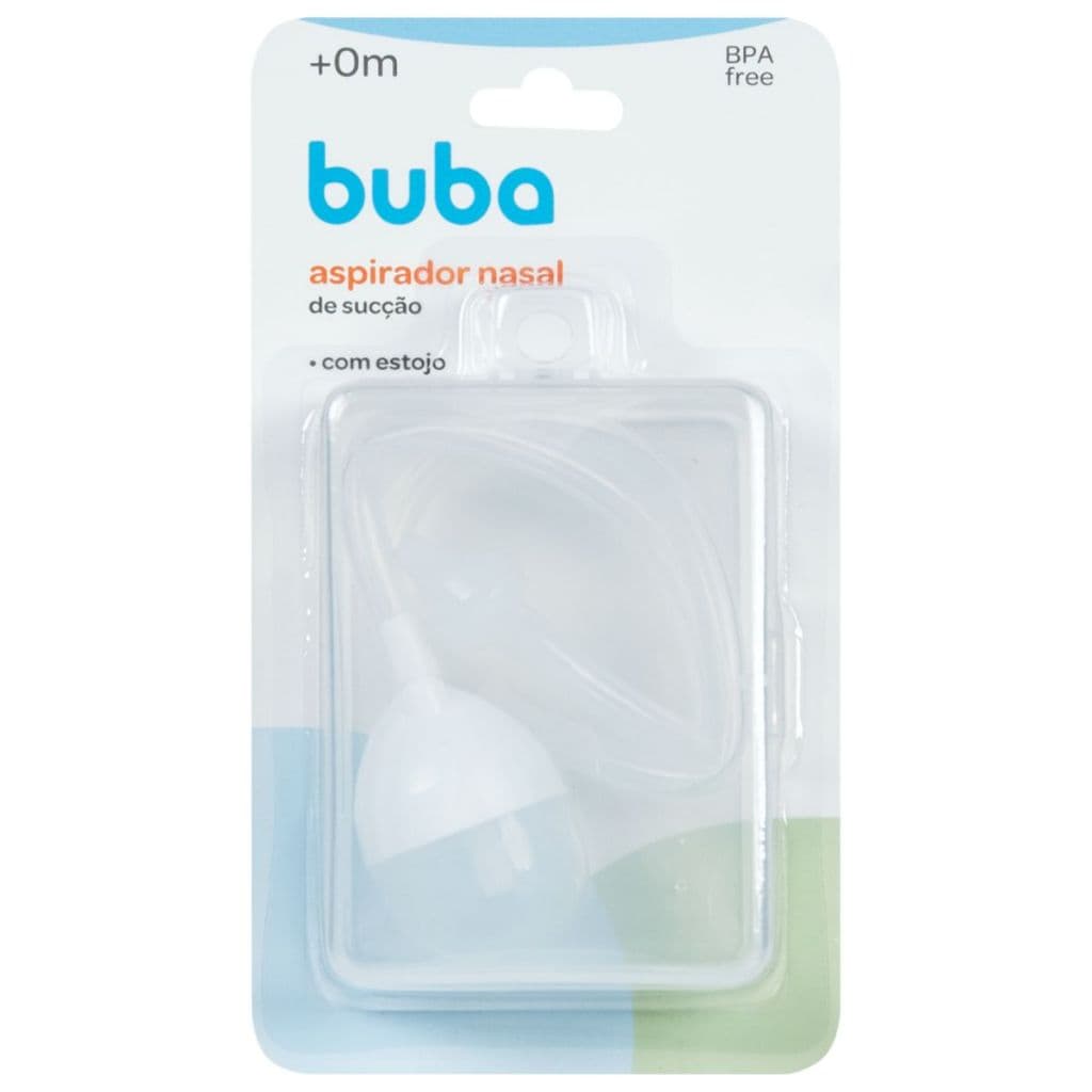 Aspirador Nasal de Sucção com Estojo Buba