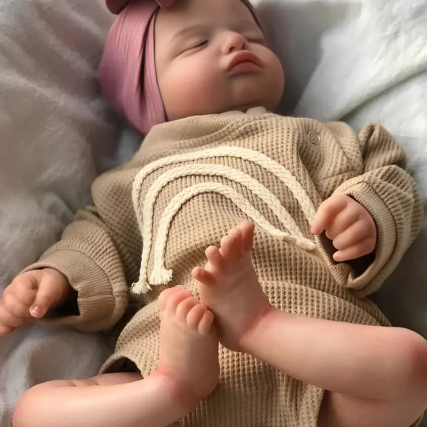 Bebê Boneca Reborn Rosali Siliconada Realista Pode dar Banho Chupeta
