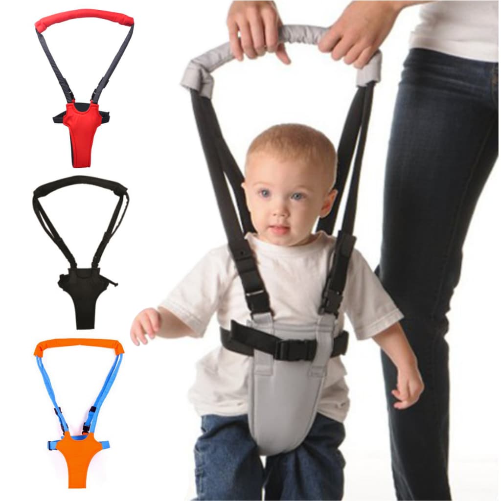 Andador Suspenso Manual Portátil Bebê Assistente Primeiros Passos | Auxiliador Moon Walk Ergonômico Segurança