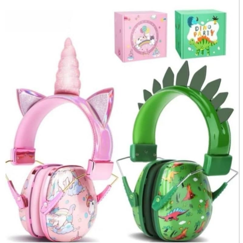 PROTETOR DE OUVIDO, ABAFADOR DE SOM DE UNICÓRNIO,ANTI RUÍDO PARA CRIANÇA AUTISTA