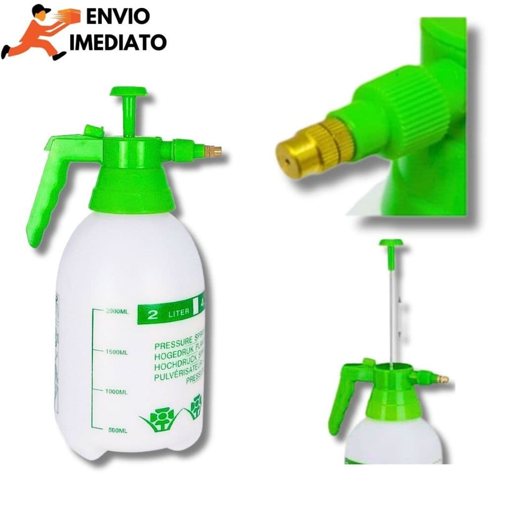 Pulverizador Borrifador de Alta Pressão Manual De 2 Litros