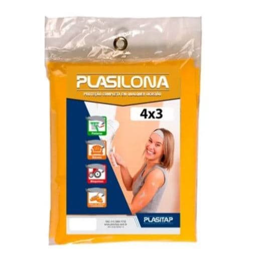 LONA PLÁSTICA AMARELA CORTADA (3 X 2M)A144