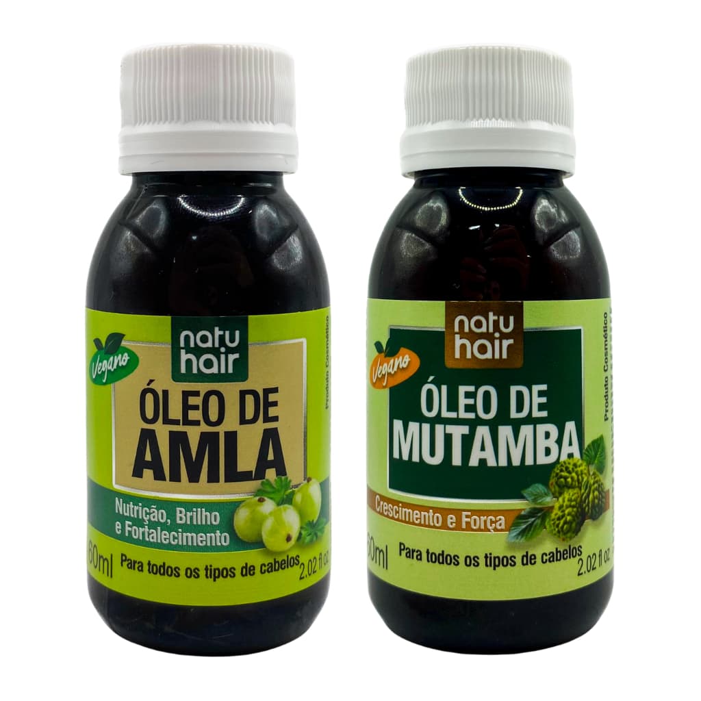 Kit Óleo de Mutamba + Óleo de Amla 60ml