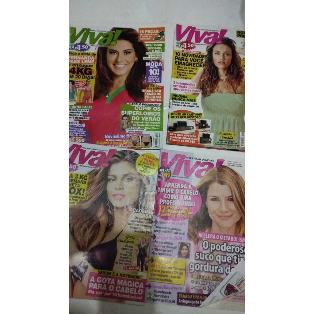 Revistas Viva ! Mais Fernanda Paes Leme / ler Descrição