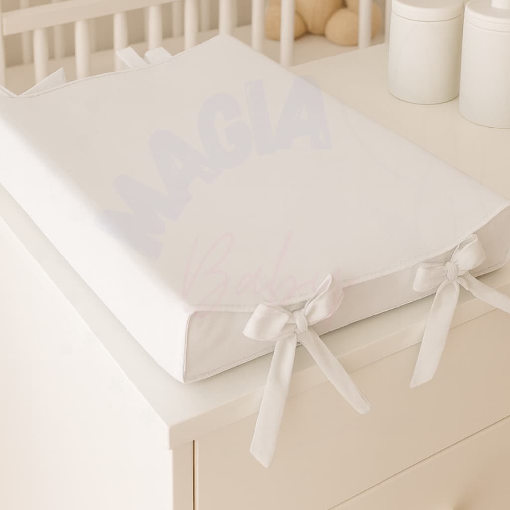 Trocador De Comoda Para Bebe Americano Anatomico Plastificado