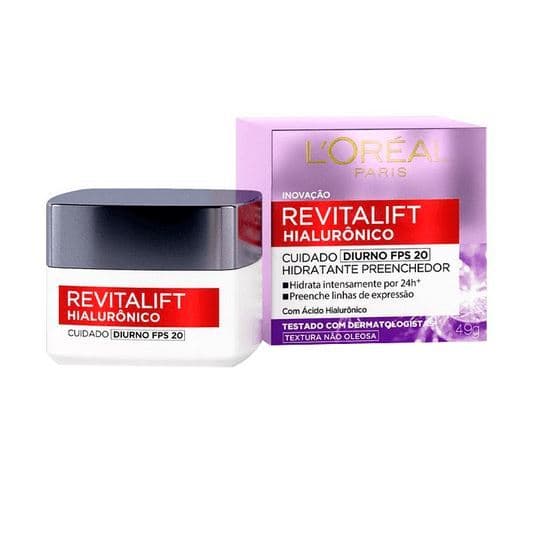 Revitalift Hialurônico Diurno FPS20 49g  L'Oréal Paris