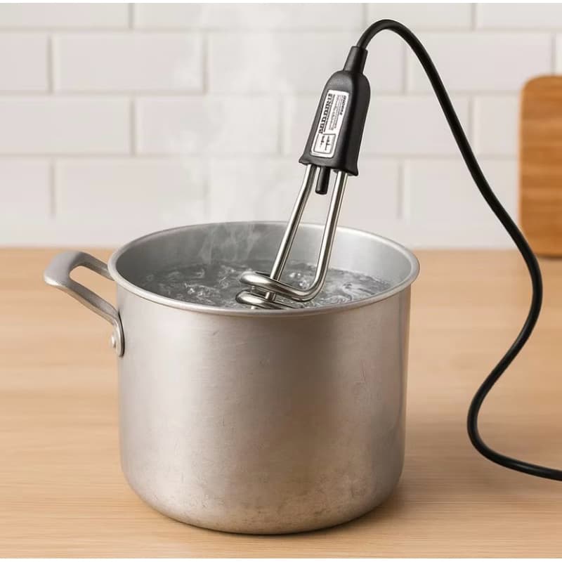 Ebulidor Eletrico Rapido 500W Capacidade Alta Qualidade 127V Aquecedor Liquidos Facil Uso