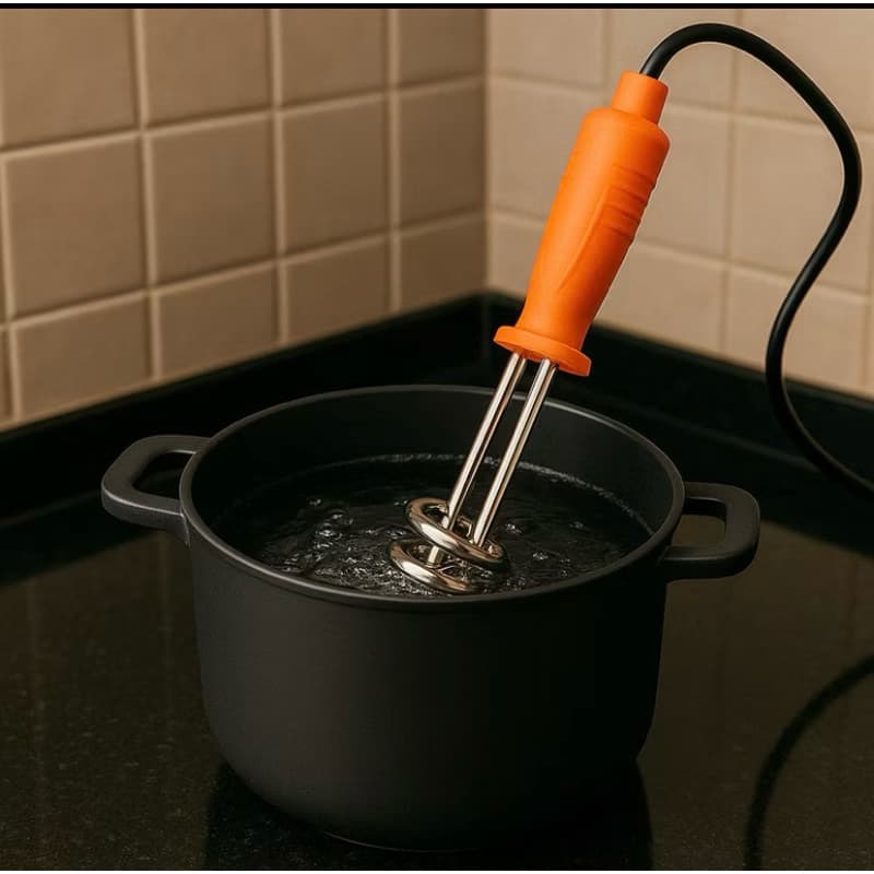 Ebulidor Eletrico Rabo Quente Aquecedor Agua Rápido Original 220v Portatil