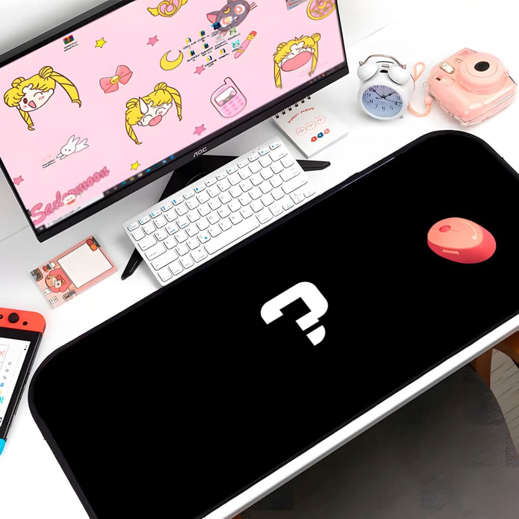 Mousepad Gamer Retangular p/ Desktop Diversos Tamanhos Temas ALEATORIOS