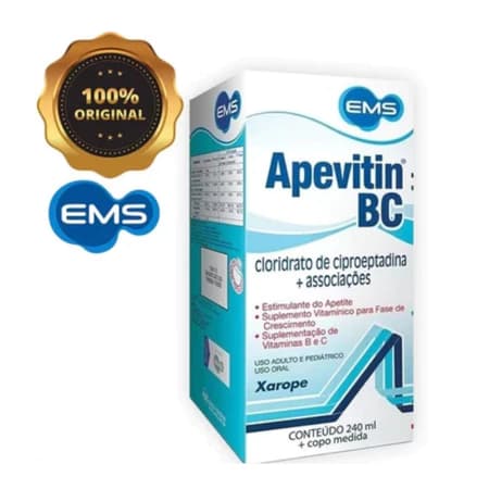Apevitin BC 240ml Estimulante do Apetite - EMS