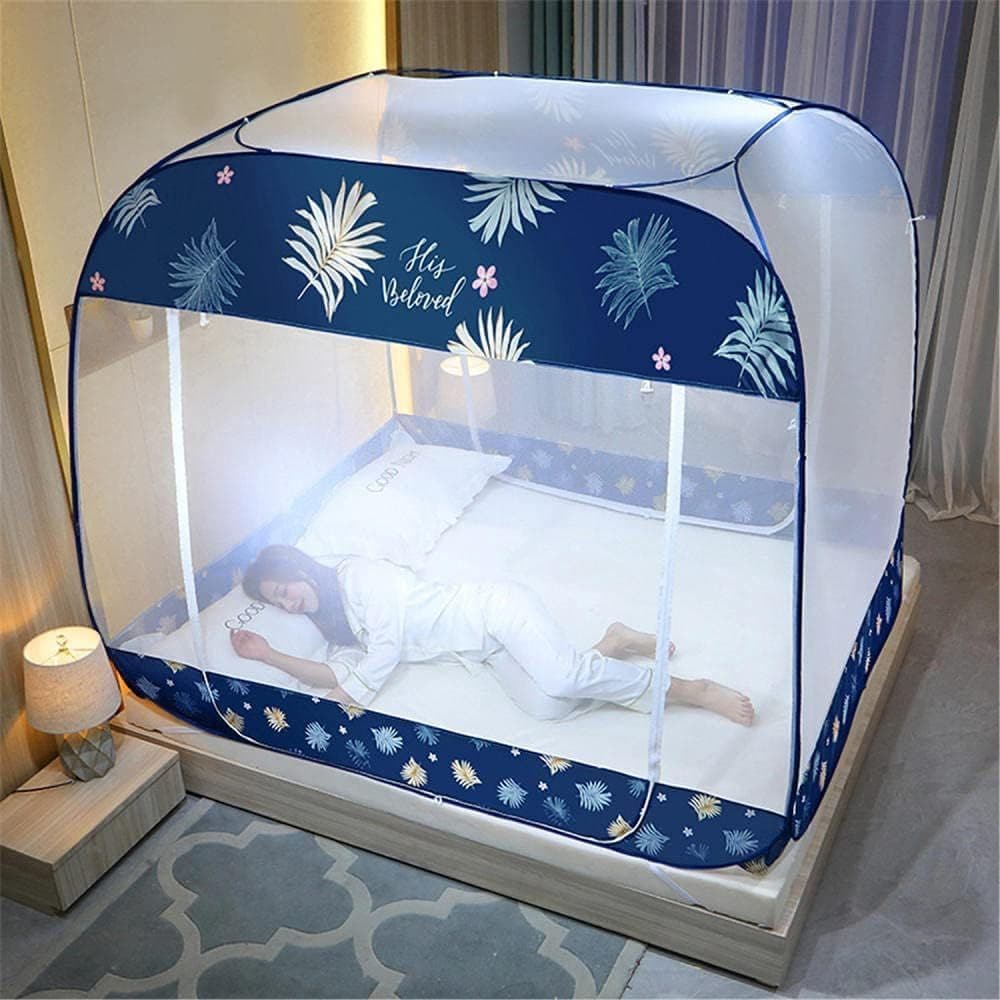 Rede Mosquiteiro Portátil Dobrável, Mosquiteiro para Cama, Mosquiteiro de Malha Fina para Cama