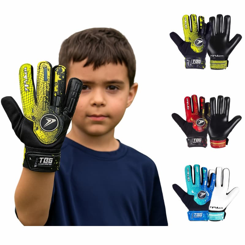 Luva de Goleiro Infantil POKER 7 Training Basic Junior