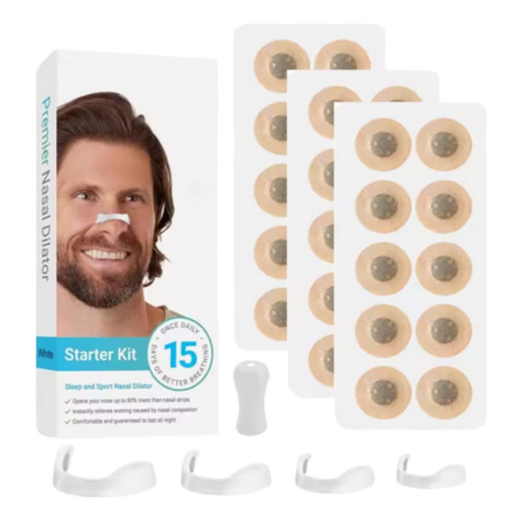 Esporte Dilatador Nasal Sono Dilatadores De Respiração Starter Kit Nariz Respirar Tiras Nasais Magnéticas Reduzir Ronco