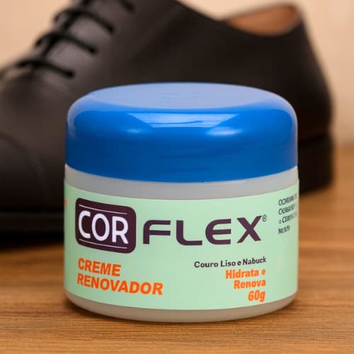 Creme Renovador Para Calçados e Artigos Em Couros Cor Flex - Incolor