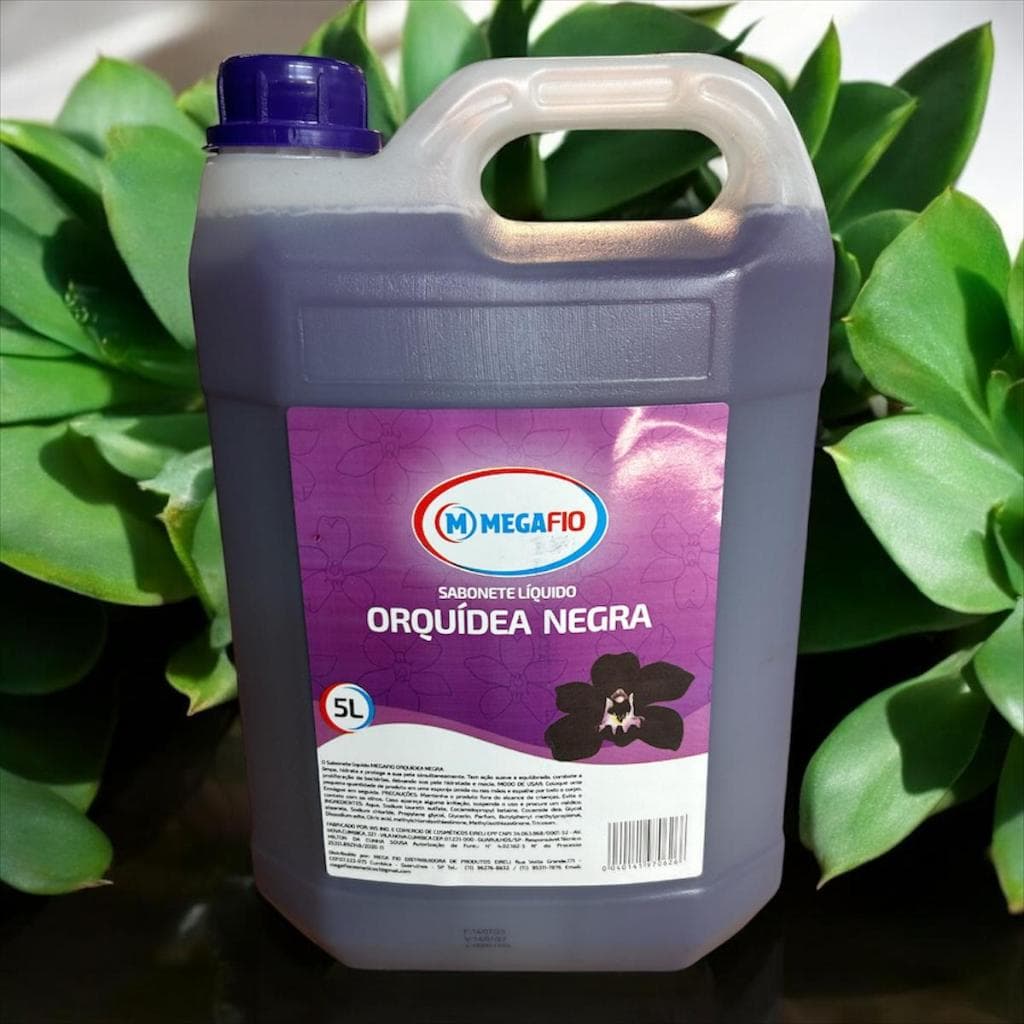 Sabonete Liquido Cremoso Orquídea Negra Galão 5 Litros