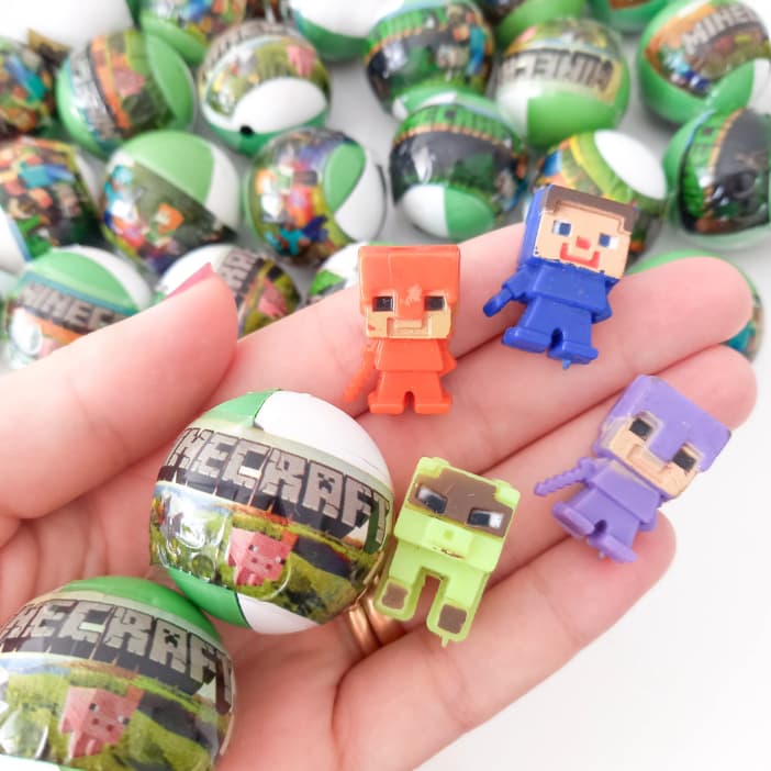 40 Capsula Blocos Surpresa 1 polegada Infantil - Envelopada / Festas / Lembrancinha Aniversário