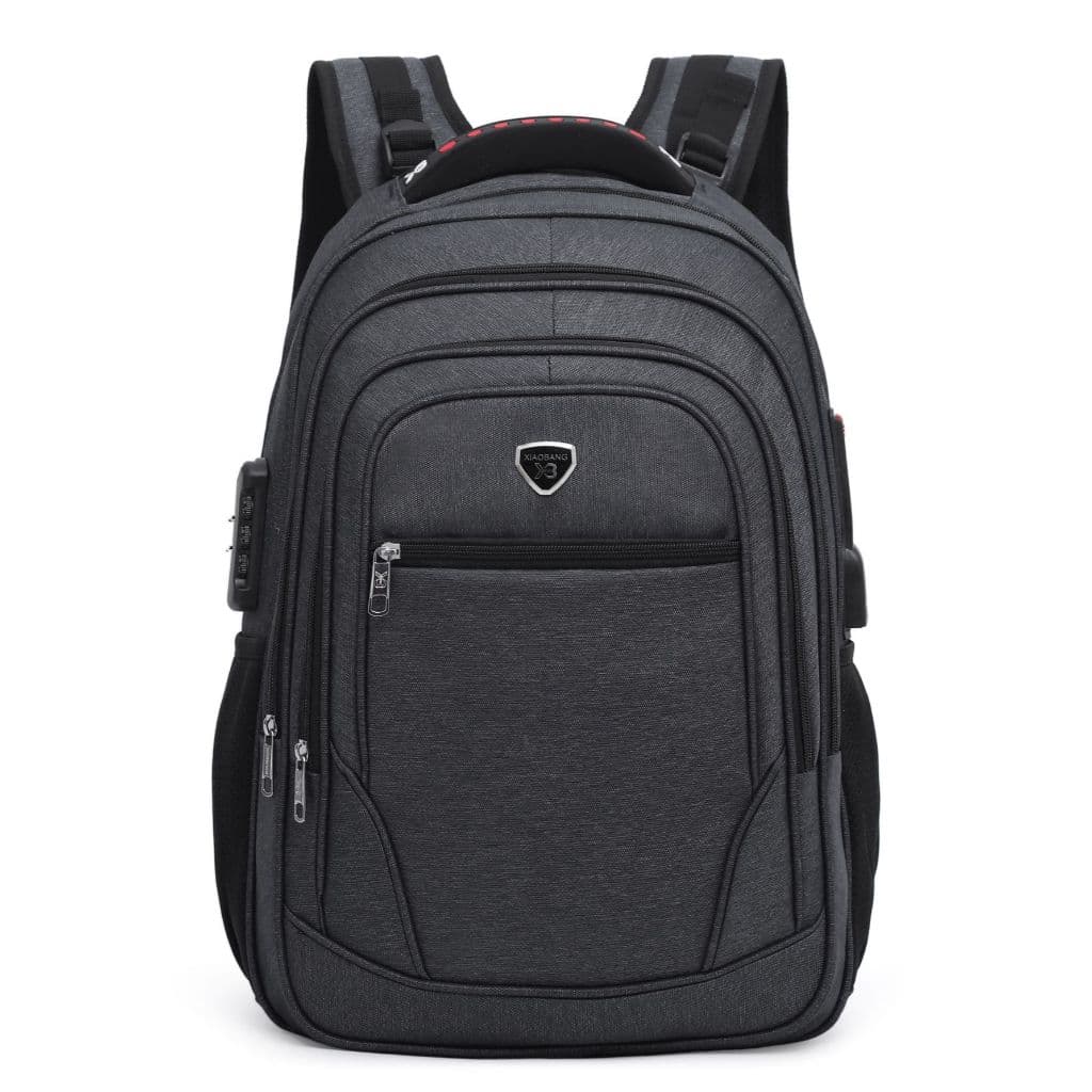 Mochila Escolar Resistente Bem Espaçosa Faculdade Trabalho Viagem Cabo De Aco Usb/Fone