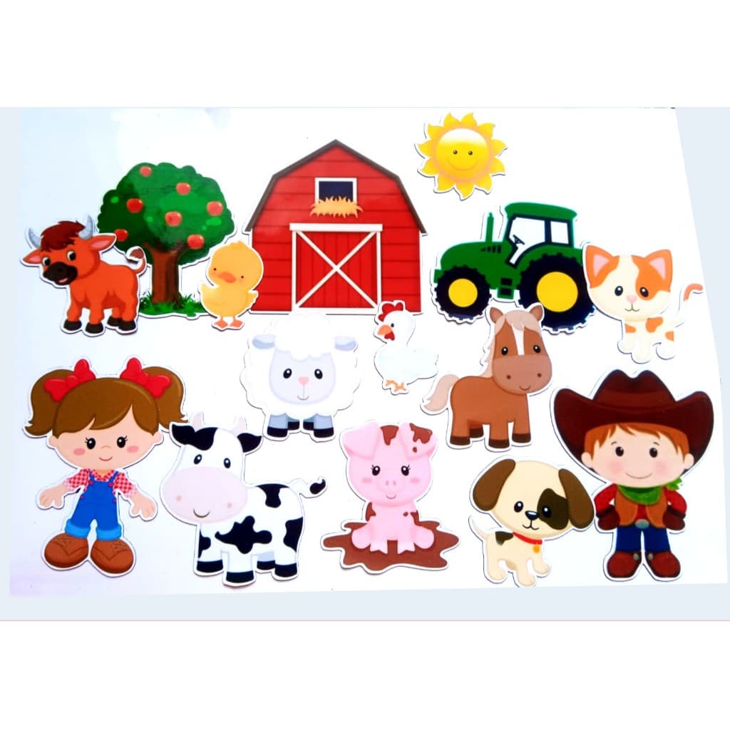 Fazendinha Magnética, brinquedo de manta magnética, brinquedo de imã