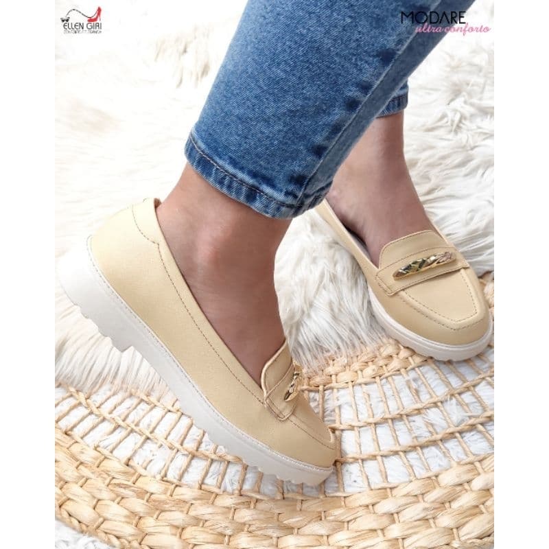 Mocassim Modare Ultraconforto Ortopédico Tratorado Casual Confortável Conforto dia a dia