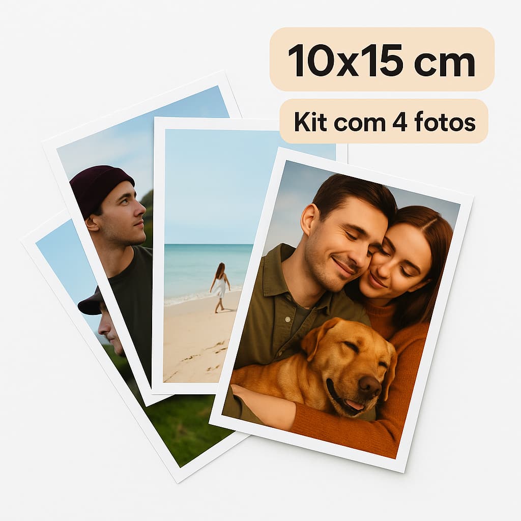 Revelação de Fotos 10x15 - Envio em 24 Horas