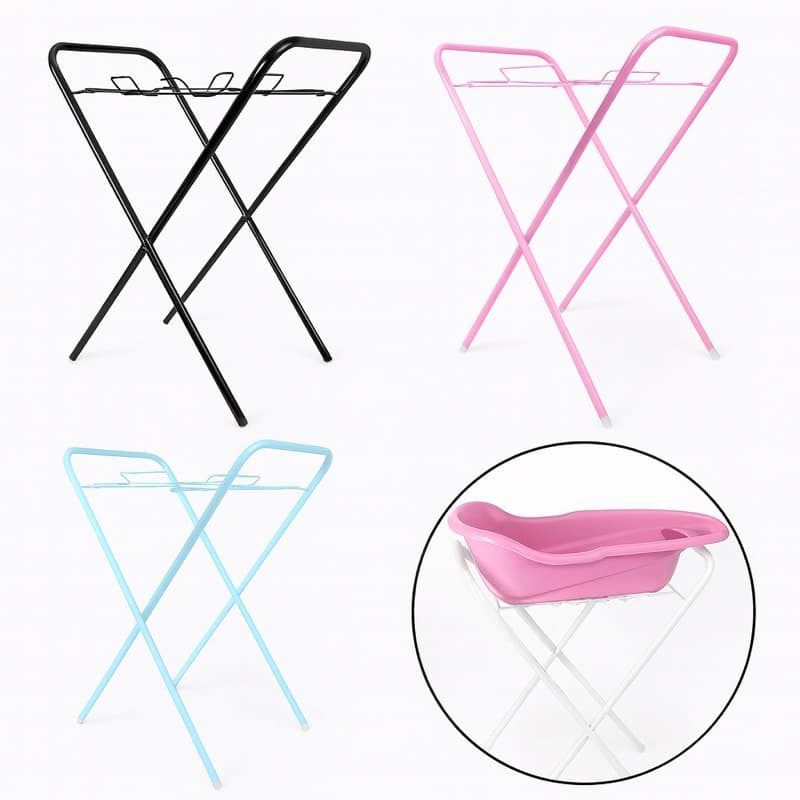 Suporte para Banheira Infantil Compacto e Desmontável Colorido