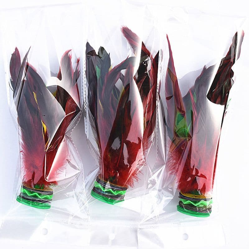 Petecas De Penas Coloridas Para Entretenimento Fitness China Jianzi Foot Kick