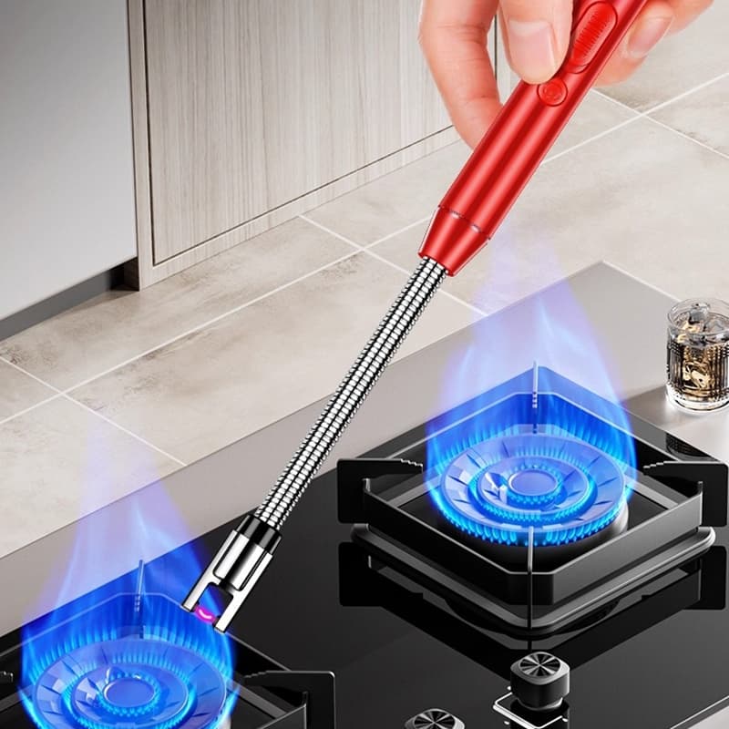 Isqueiro Eletrico: Acendedor De Fogão Churrasqueira Vela, Modelo Original com Recarga USB