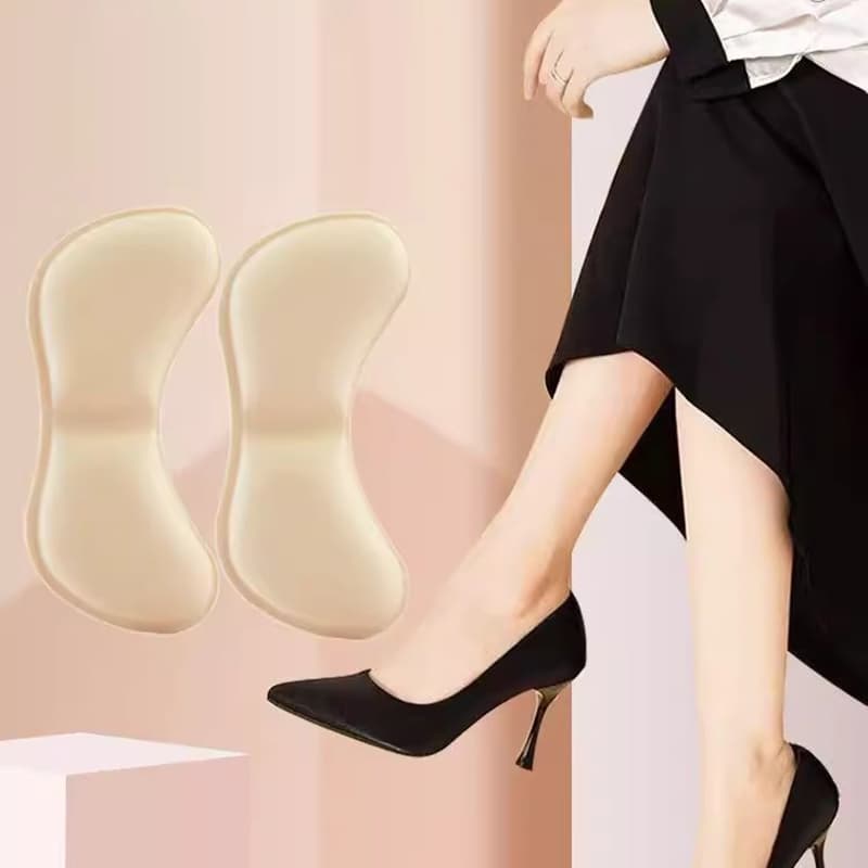 Palmilhas De Calcanhar Anti-Deslizante: 1/2/5 Pares Para Todos Tipos De Calçados Alto Alívio Da Dor