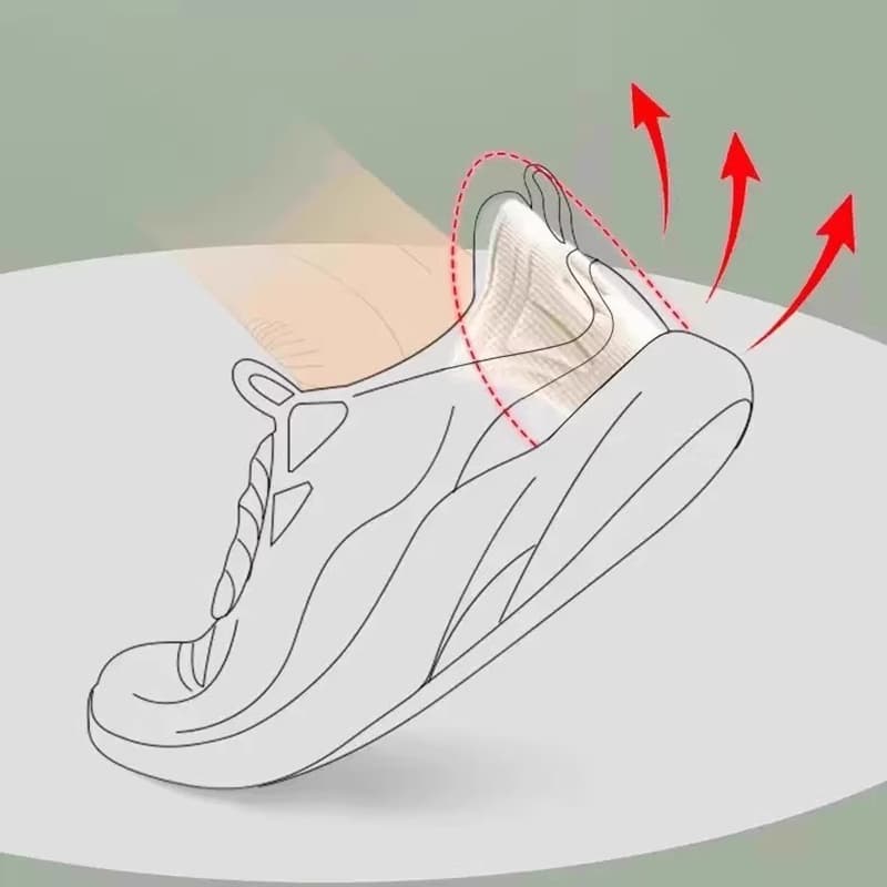 Dor de Calcanhar? Kit 1/2/3/5 Protetor Adesivo Ajustável Macio para Sapato
