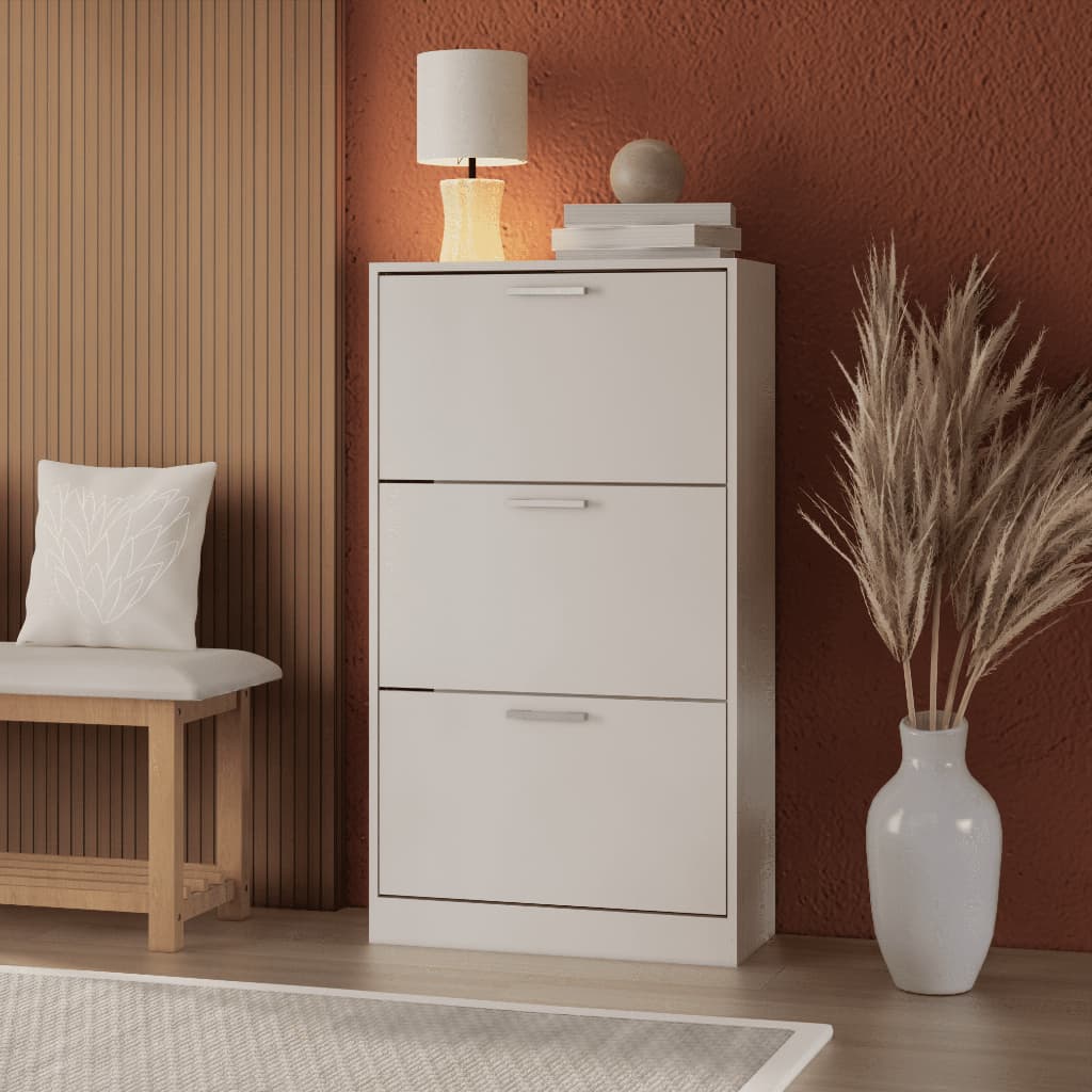 Sapateira 3 Andares Multiuso Organizadora Sapatos 20 Pares Basculante Hall de Entrada Sala Quarto