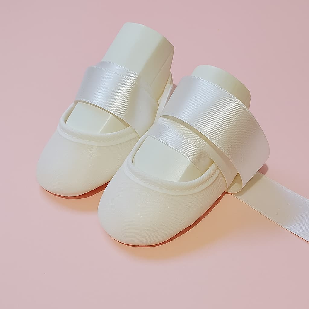 Sapatilha Ballet Bailarina Laço de Cetim Cacharrel D45 Estruturado para Customização Cores