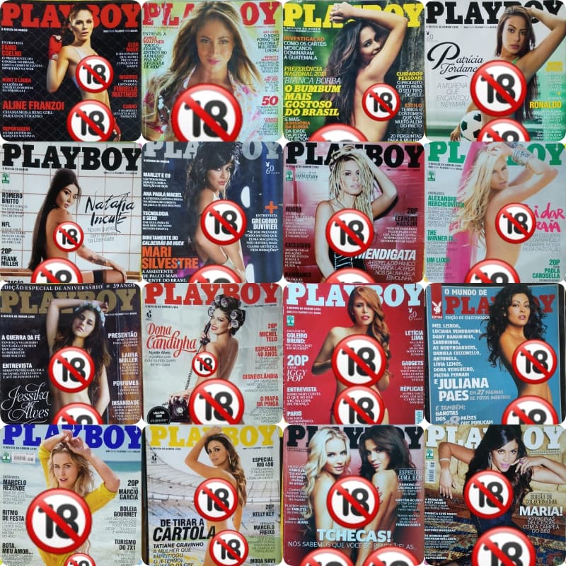 REVISTA: PLAYBOY 2010-2011-2012-2013-2014-2015