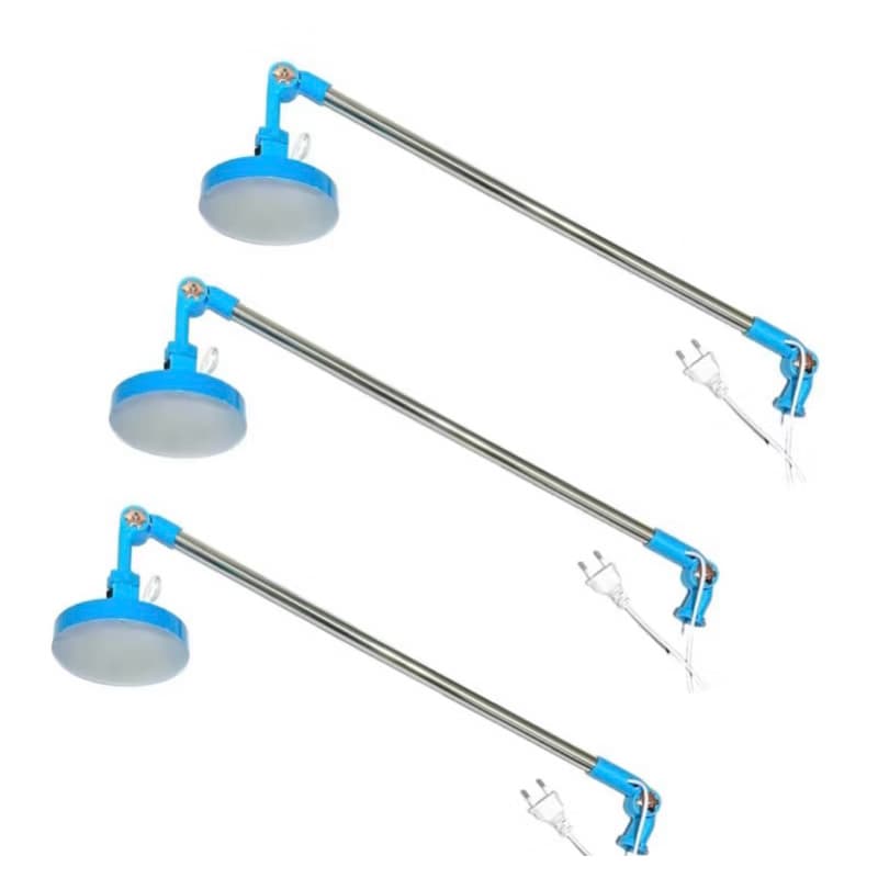 3 Luminária 220V LED Luz Branca Porta Fio Para Máquina de Costura