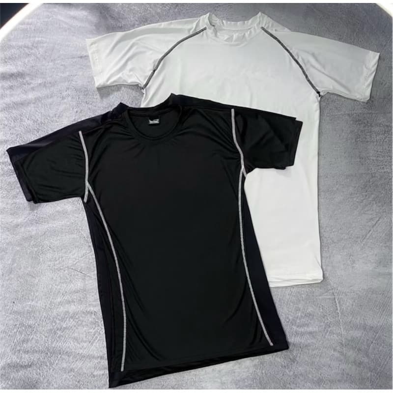 Camiseta de Compressão Malha Térmica Infantil Juvenil