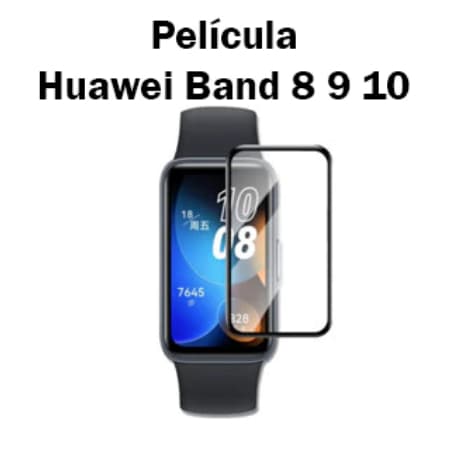 Protetor de tela 3D de cobertura total para Huawei Band 10/9/8/