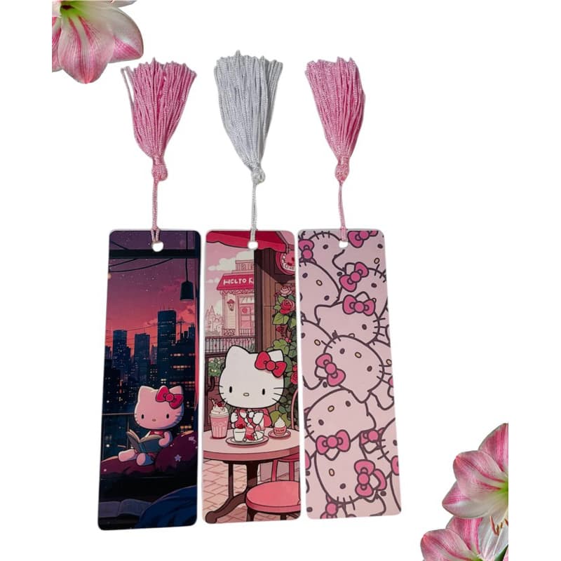 MARCADOR DE PÁGINAS HELLO KITTY