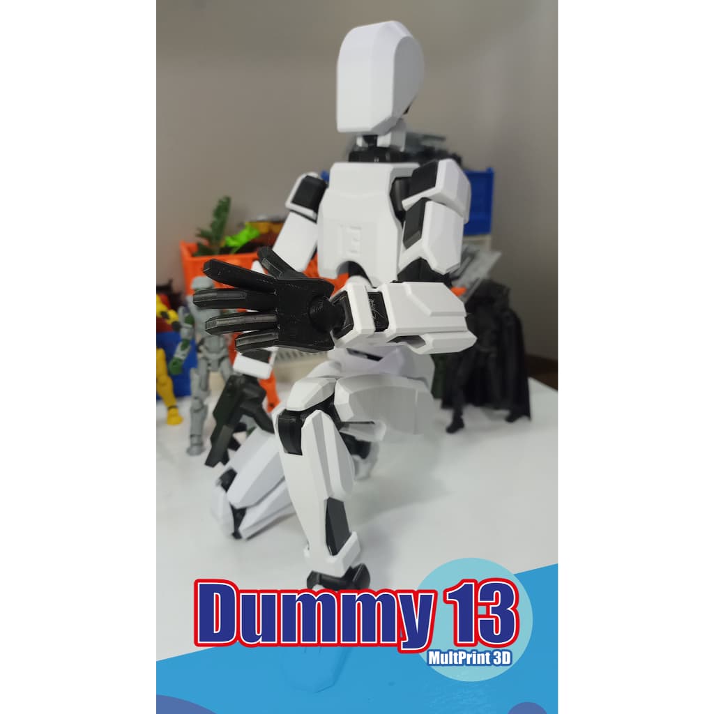 Boneco Dummy 13 Extra Super Gigante 40cm Articulado Figura de Ação 3D - A Grande Diversão do Momento