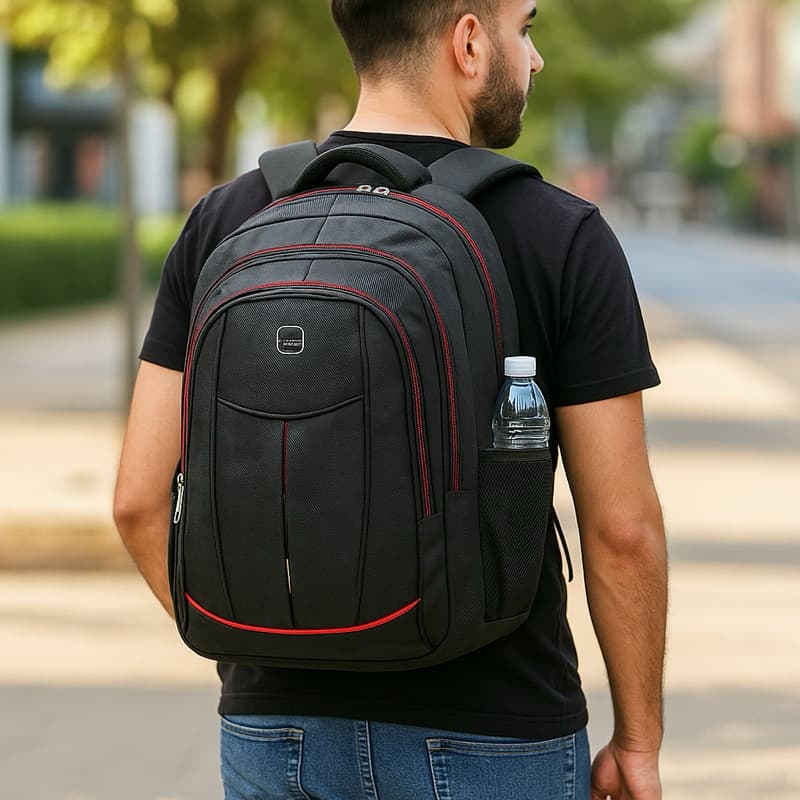 Mochila Escolar Masculina Feminina Mochila Para Notebook Versátil e Resistente