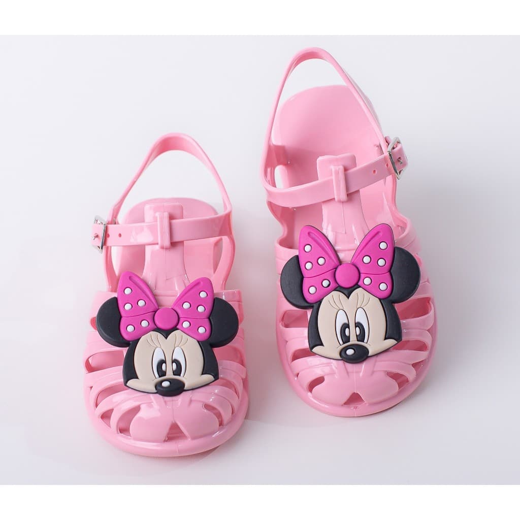 Sandalia Feminina Infantil Minnie Leve Confortavel e Estilosa