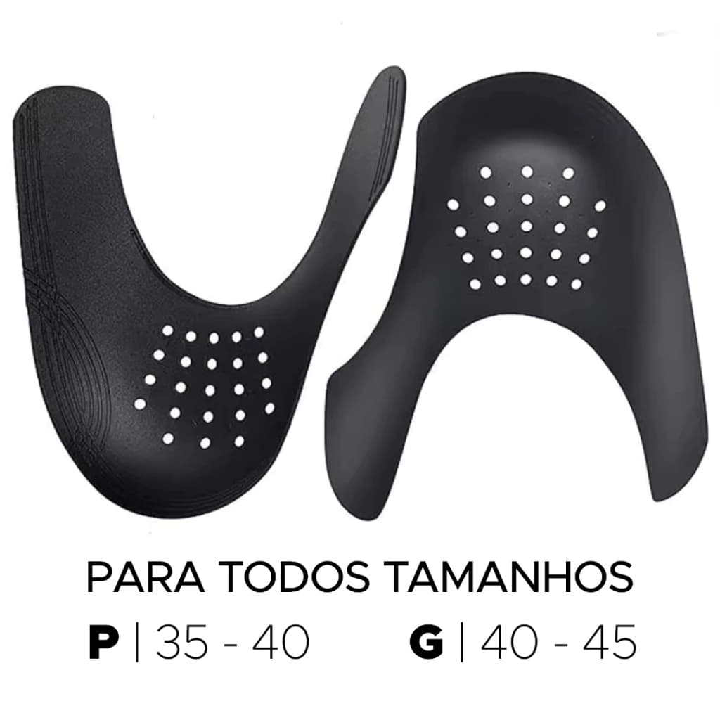 3 Par Proteção Anti Crease Sneakers 34 até 46 Anti Vinco Sapatilha Universal Shields Sapato Protetor