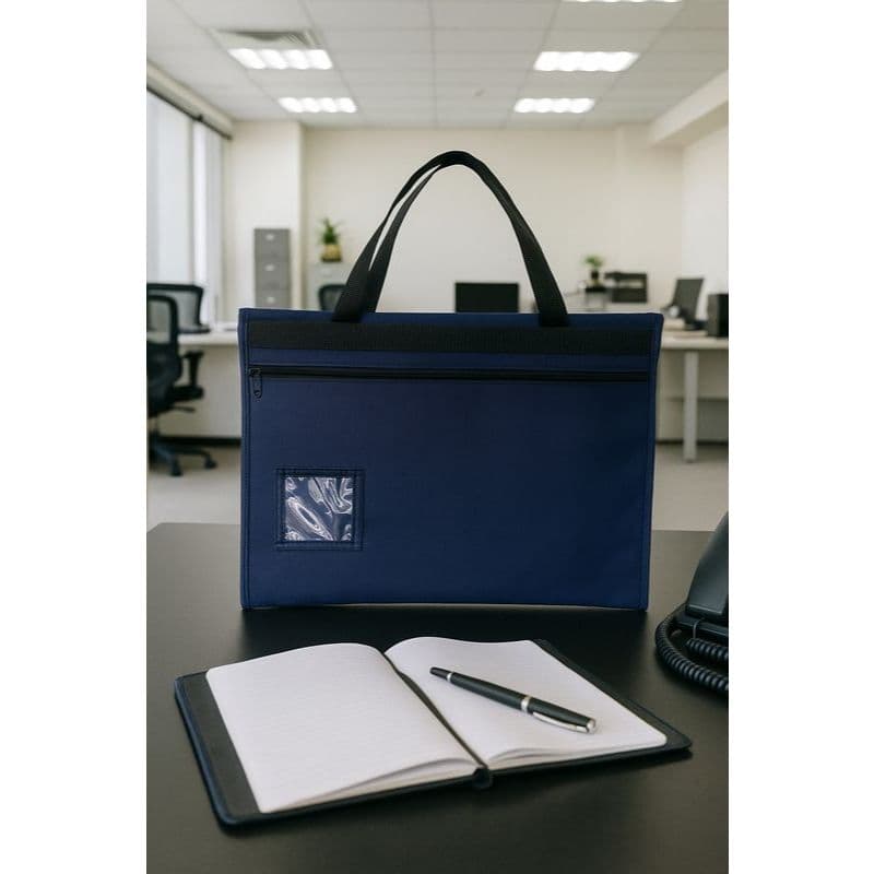 Malote lona documentos pasta arquivos escritório exames organizador impermeável vários tamanhos