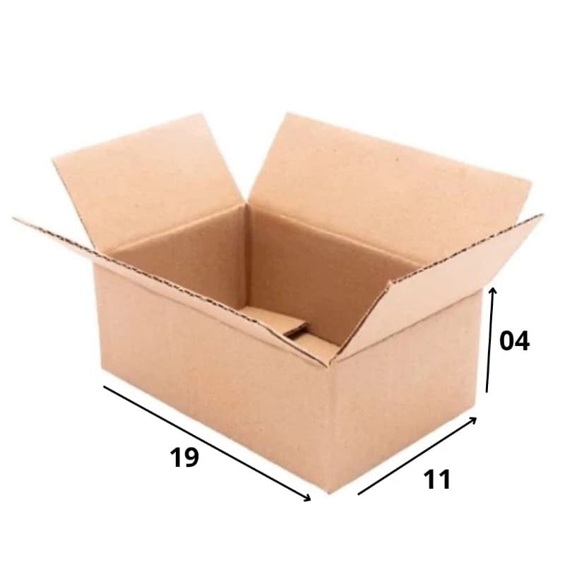 100 caixas 19x11x04  Tipo,PAC,SEDEX, ecomerce
