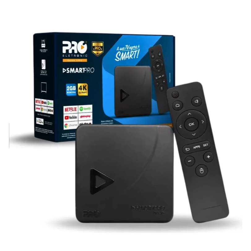 Smart Box Tv Proeletronic Prosb-3000 3 Geração Preto